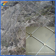 China Factory Supply Hot Sale Flexible Metal Mesh Fabric/Stainless Steel Wire Rope Mesh Net, Slope Protective Screening